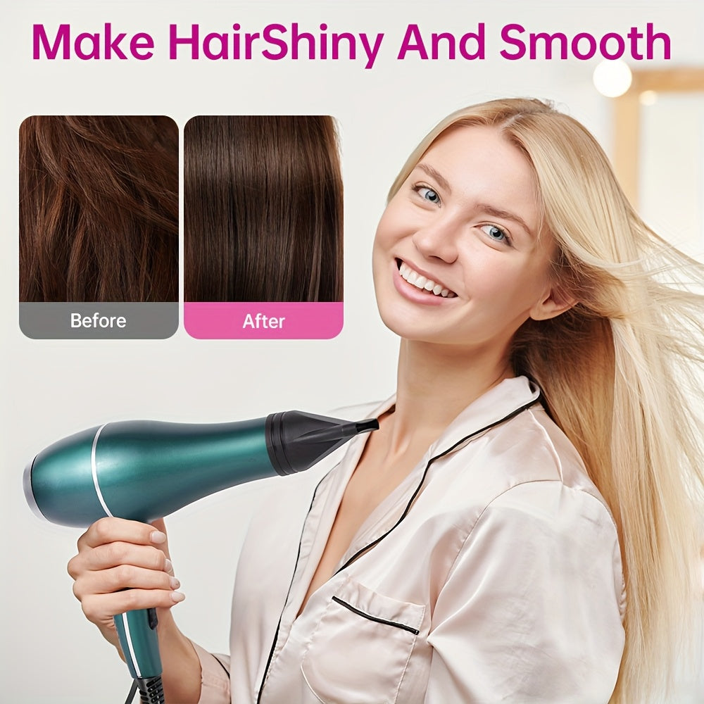 MORFONE All-in-one High-end Home Professional Hair Dryer. A Hair Dryer Set with Various Accessories Such As A Comb, Hair Clip, And Nozzle. Suitable for Family Or Travel Use- Festive NY Gift for Loved Ones