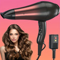 Professional Salon Hair Dryer Professional Salon Hair Dryer - 1875W AC Motor, Ionic & Far Infrared Technology, 3 Heat & 2 Speed Wind Cool, Non-Foldable Handle, US Plug, 1.5-3m Length, Sleek Hair Dryer, Brushed Motor