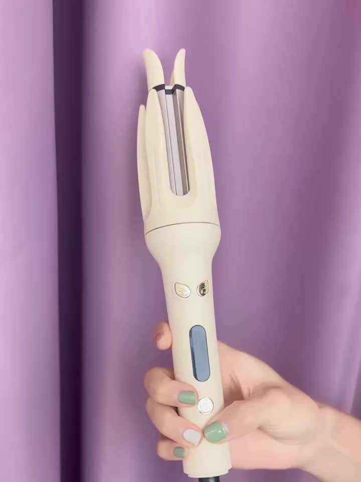 Genai Automatic Hair Curler: 28Mm Barrel, 4 Temperature Options, Negative Ion Technology, The Essential Tool for Hair Styling & A Travel Essential for Easy Curls