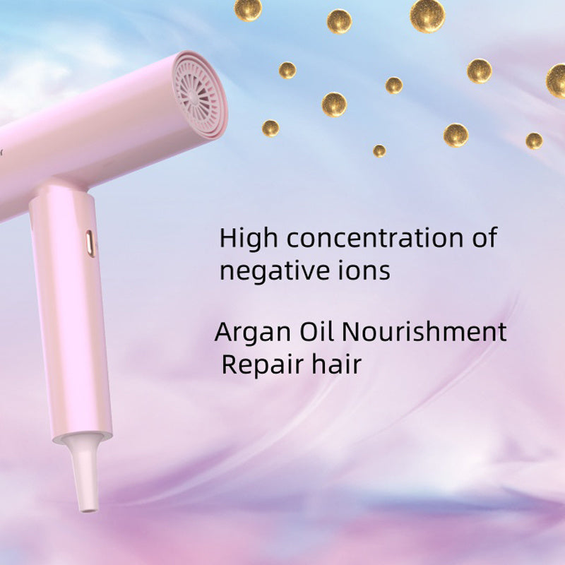 Haier High Speed Hair Dryer 200 Million Negative Ions, 100, 000 RPM Brushless Motor, 100 Times Precise Temperature Control, 4 Wind Speeds and 3 Wind Temperatures with Brushless Motor Hair Dryer with Leakage Protection Plug
