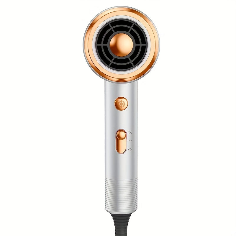 Professional Ionic Hair Dryer with Diffuser Attachment - Ionic Technology for faster drying, 2 Speeds & 3 \u002FCool Settings, Ionic generator ionizes the air for faster evaporation, Brushed Motor for Straight\u002FCurly\u002FWavy Hair - Suitable for Home