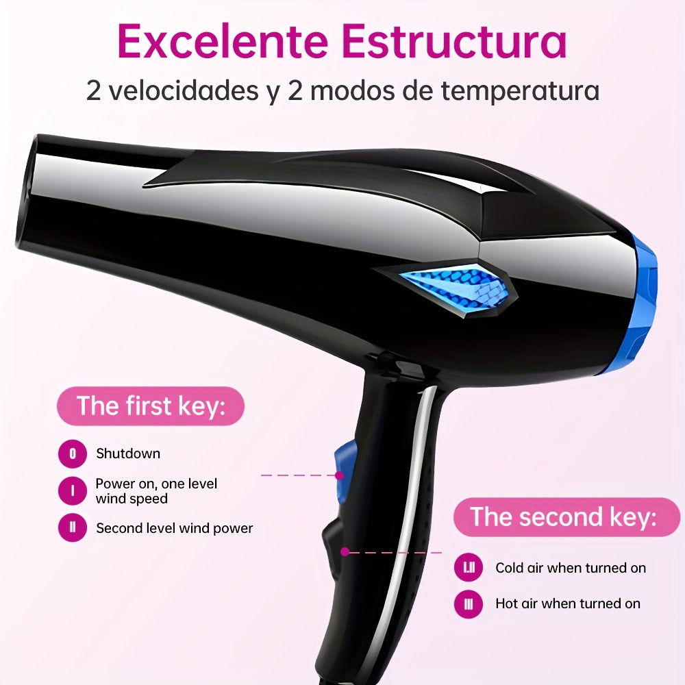 MORFONE All-in-one High-end Home Professional Hair Dryer. A Hair Dryer Set with Various Accessories Such As A Comb, Hair Clip, And Nozzle. Suitable for Family Or Travel Use- Festive NY Gift for Loved Ones